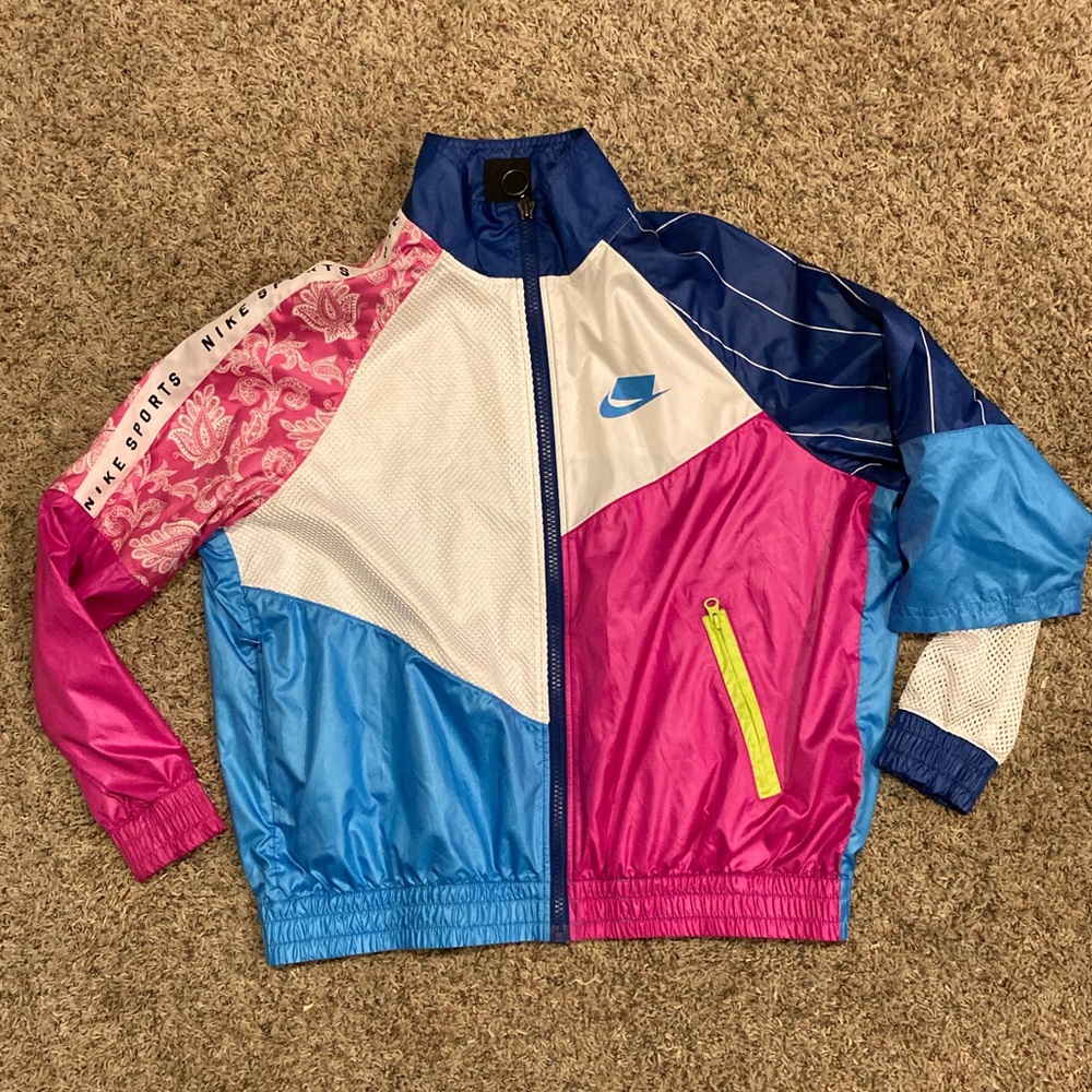 Nike NSW Sportswear Woven Retro Windbreaker Jacket WOMENS NWOT